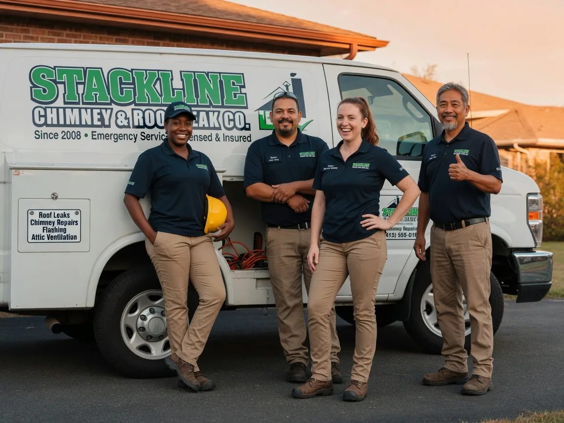 Chimney flashing repair company in Algonac, MI